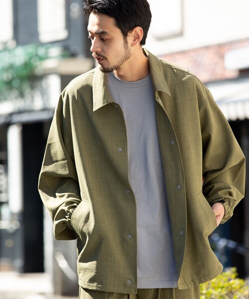 FREAK'S STORE（フリークスストア）の「TECH-LINEN COACH SHIRT JACKET