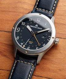 FUZZBOXX Select（ファズボックスセレクト）の「The Pilot-Zulu 43mm - Maple Silver【Original Grain / オリジナルグレイン】（アナログ腕時計・メンズ）」