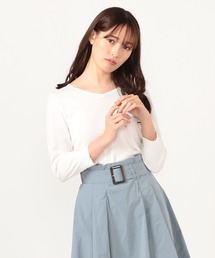 LAISSE PASSE（レッセパッセ）の「ハートネックプルオーバー（ニット