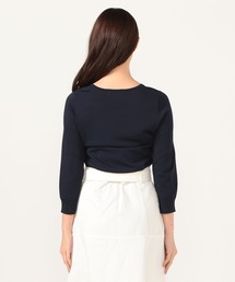 LAISSE PASSE（レッセパッセ）の「ハートネックプルオーバー（ニット