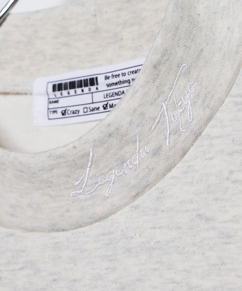 LEGENDA（レジェンダ）の「W Face Mock Neck Tops ＊（その他トップス・レディース・アイボリー/ブラック/グレイッシュブルー・FREE）」の5枚目の写真