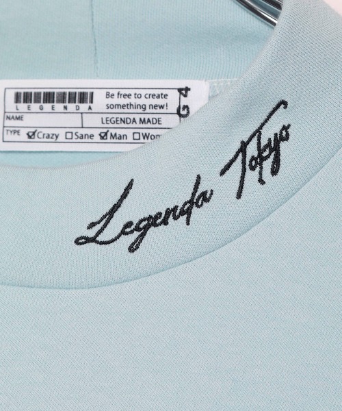 LEGENDA（レジェンダ）の「W Face Mock Neck Tops ＊（その他トップス・レディース・アイボリー/ブラック/グレイッシュブルー・FREE）」の13枚目の写真