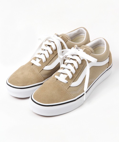 VANS(バンズ)の「【VANS(ヴァンズ)】OLD SKOOL(WOMEN)21SS(その他シューズ・レディース・スカイブルー/ベージュ・SMALL/MEDIUM/LARGE)」の2枚目の写真