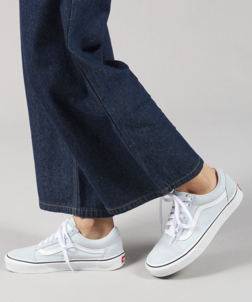VANS(バンズ)の「【VANS(ヴァンズ)】OLD SKOOL(WOMEN)21SS(その他シューズ・レディース・スカイブルー/ベージュ・SMALL/MEDIUM/LARGE)」の3枚目の写真