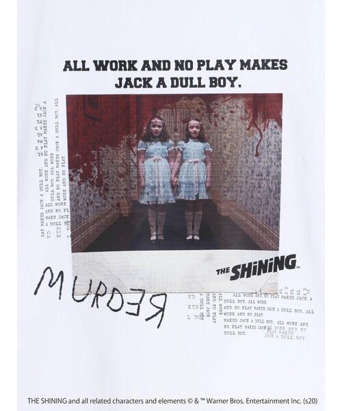 koe（コエ）の「The Shining Tshirts＊（Tシャツ/カットソー・レディース・チャコールグレー/ホワイト・M/L）」の10枚目の写真