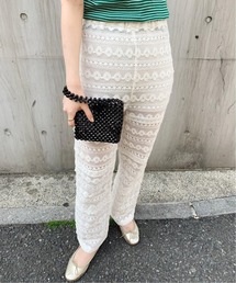 トーションレースパンツ