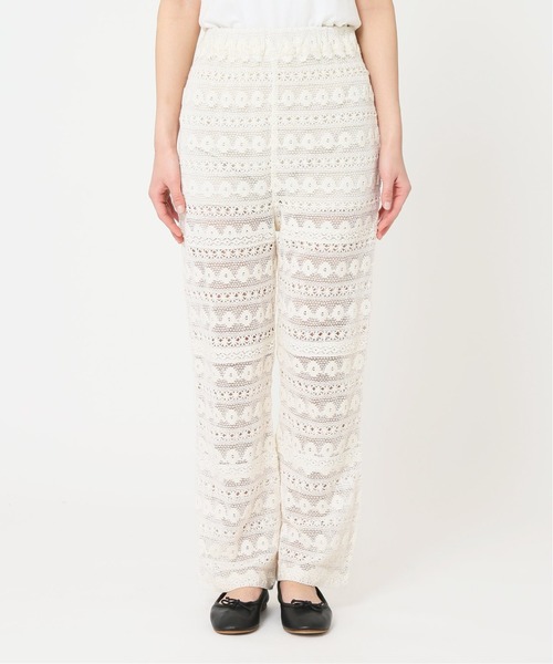 Charles Chaton（シャルルシャトン）の「トーションレースパンツ（その他パンツ・レディース・アイボリー・FREE）」の5枚目の写真