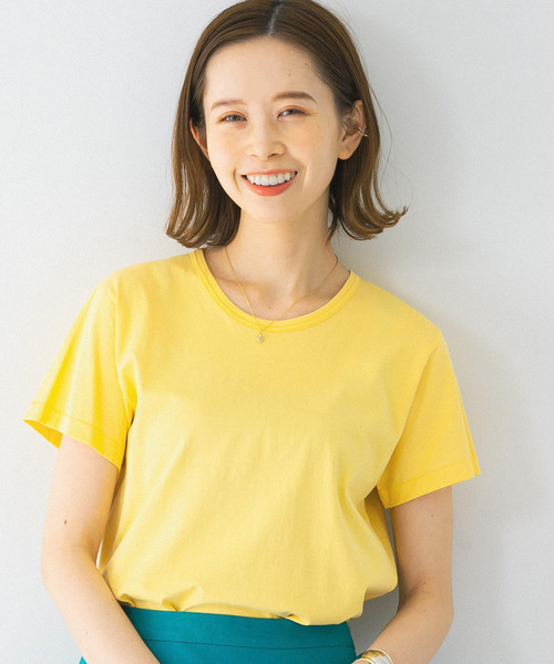 URBAN RESEARCH ROSSO(アーバンリサーチロッソ)の「GICIPI MARMO(Tシャツ/カットソー・レディース・ホワイト/ベージュ/イエロー・-)」の1枚目の写真