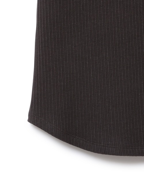 ADAM ET ROPE'(アダムエロペ)の「【アウトレット店舗・WEB限定】スクエアネックストレッチリブタンク(タンクトップ・レディース・チャコールグレー/ブラウン/ミント/キナリ・FREE)」の10枚目の写真