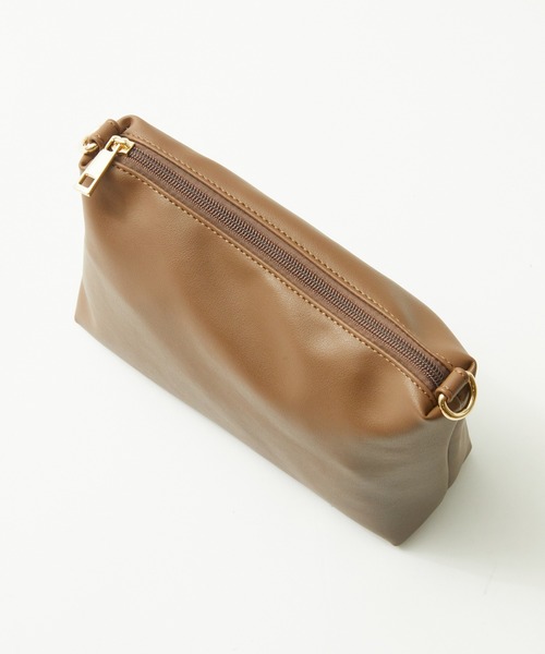 Rewde(ルゥデ)の「レオパードパイピングメッシュマルチトートバッグ(1R18-BA1627)(トートバッグ・レディース・ホワイト/ブラック/ブラウン・FREE)」の17枚目の写真