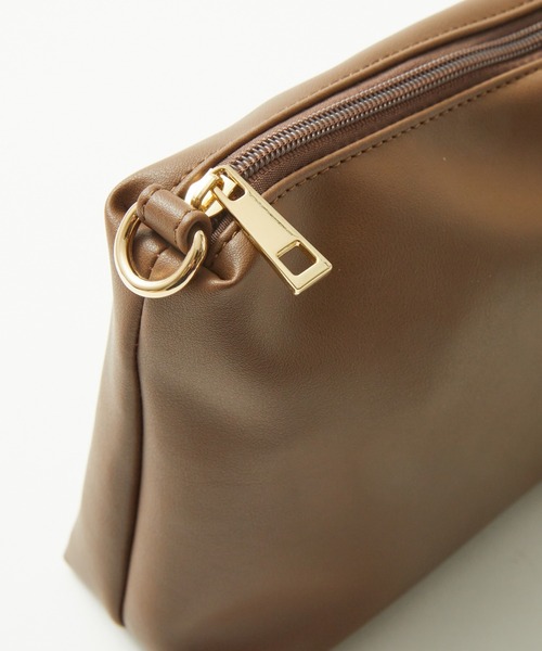 Rewde(ルゥデ)の「レオパードパイピングメッシュマルチトートバッグ(1R18-BA1627)(トートバッグ・レディース・ホワイト/ブラック/ブラウン・FREE)」の10枚目の写真