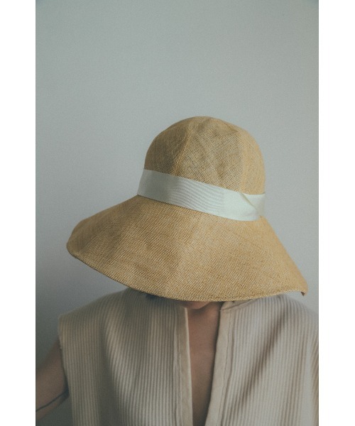 CLANE（クラネ）の「HAIDE BRIM PAPER HAT（ハット）」 - WEAR
