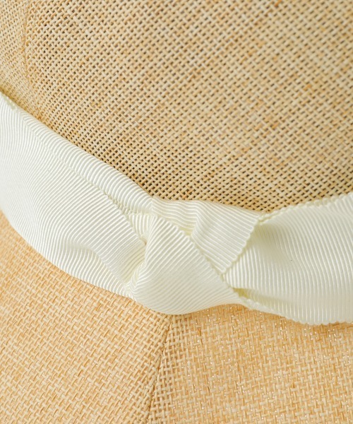 CLANE(クラネ)の「HAIDE BRIM PAPER HAT(ハット・レディース・ベージュ・1/0)」の7枚目の写真