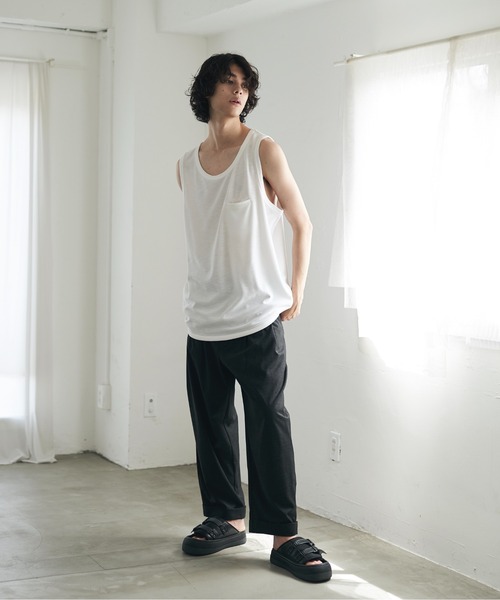DOOPZ（ドープス）の「Smooth loose layered tank top