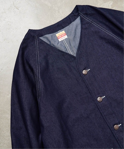 PAYDAY(ペイデイ)の「【PAY DAY / ペイ デイ】別注 エンジニア ショートスリーブ シャツ(シャツ/ブラウス・メンズ・ネイビー/サックスブルー/ブルー・MEDIUM/LARGE)」の2枚目の写真