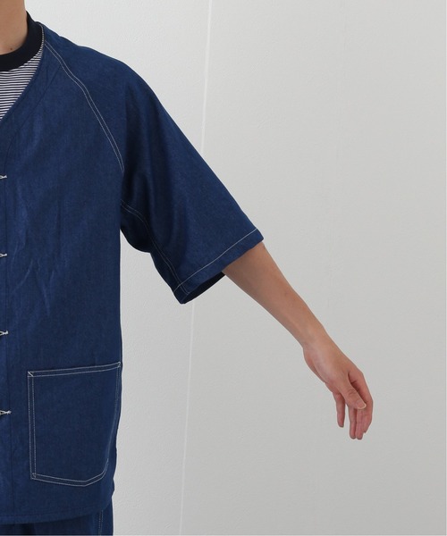 PAYDAY(ペイデイ)の「【PAY DAY / ペイ デイ】別注 エンジニア ショートスリーブ シャツ(シャツ/ブラウス・メンズ・ネイビー/サックスブルー/ブルー・MEDIUM/LARGE)」の21枚目の写真