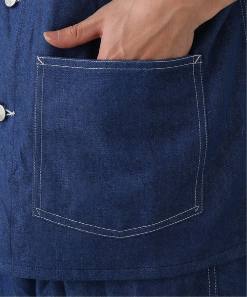 PAYDAY(ペイデイ)の「【PAY DAY / ペイ デイ】別注 エンジニア ショートスリーブ シャツ(シャツ/ブラウス・メンズ・ネイビー/サックスブルー/ブルー・MEDIUM/LARGE)」の5枚目の写真