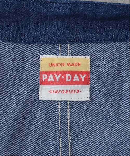 PAYDAY(ペイデイ)の「【PAY DAY / ペイ デイ】別注 エンジニア ショートスリーブ シャツ(シャツ/ブラウス・メンズ・ネイビー/サックスブルー/ブルー・MEDIUM/LARGE)」の8枚目の写真