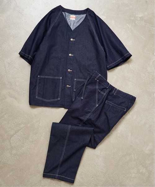 PAYDAY(ペイデイ)の「【PAY DAY / ペイ デイ】別注 エンジニア ショートスリーブ シャツ(シャツ/ブラウス・メンズ・ネイビー/サックスブルー/ブルー・MEDIUM/LARGE)」の22枚目の写真