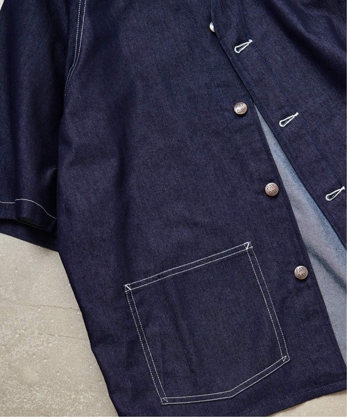 PAYDAY(ペイデイ)の「【PAY DAY / ペイ デイ】別注 エンジニア ショートスリーブ シャツ(シャツ/ブラウス・メンズ・ネイビー/サックスブルー/ブルー・MEDIUM/LARGE)」の20枚目の写真