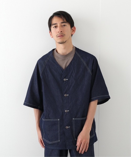 PAYDAY(ペイデイ)の「【PAY DAY / ペイ デイ】別注 エンジニア ショートスリーブ シャツ(シャツ/ブラウス・メンズ・ネイビー/サックスブルー/ブルー・MEDIUM/LARGE)」の6枚目の写真