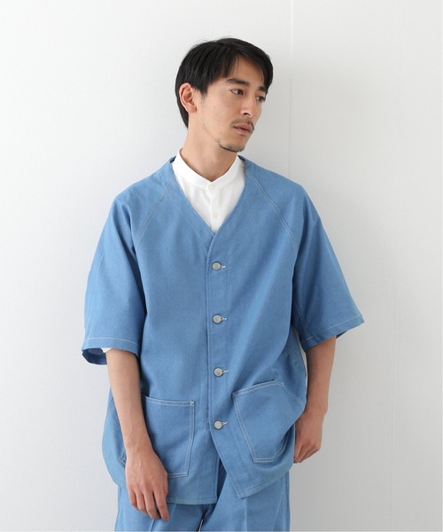 PAYDAY(ペイデイ)の「【PAY DAY / ペイ デイ】別注 エンジニア ショートスリーブ シャツ(シャツ/ブラウス・メンズ・ネイビー/サックスブルー/ブルー・MEDIUM/LARGE)」の9枚目の写真