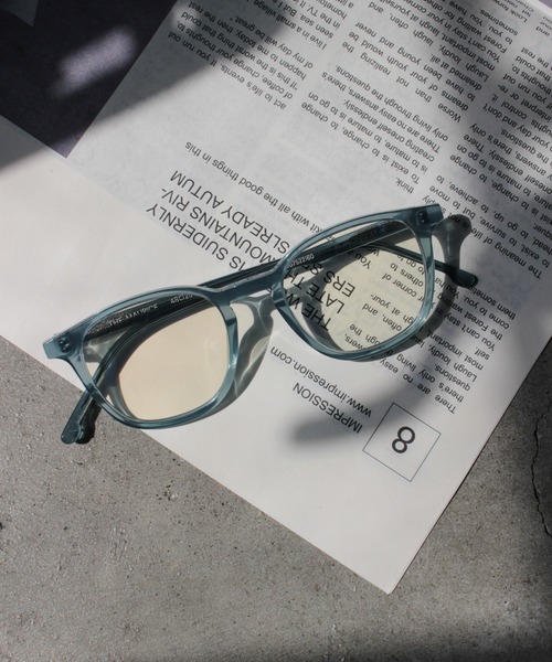 KOMONO.（コモノ）の「「KOMONO/コモノ」 オプティカル 眼鏡 Maurice モーリス　クリアレンズ　クリアサングラス（サングラス・レディース・ローズ/ブラック系1/ブラック系2/ブラウン系/ブラックミックス/クリアブラウン/ライム/DK.Brn/ライトブラウン/ターコイズブルー・FREE）」の10枚目の写真