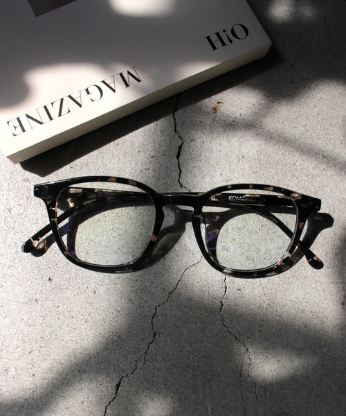 KOMONO.（コモノ）の「「KOMONO/コモノ」 オプティカル 眼鏡 Maurice モーリス　クリアレンズ　クリアサングラス（サングラス・レディース・ローズ/ブラック系1/ブラック系2/ブラウン系/ブラックミックス/クリアブラウン/ライム/DK.Brn/ライトブラウン/ターコイズブルー・FREE）」の2枚目の写真
