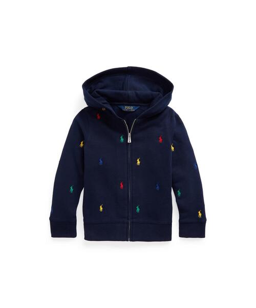 Polo ポニー フリース フルジップ フーディ