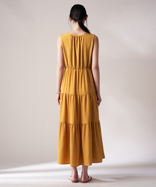 LOUNGEDRESS(ラウンジドレス)の「【odore/オドル】ティアードワンピース(ワンピース・レディース・イエロー/ブラック/その他・FREE)」の22枚目の写真