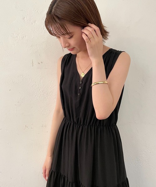 LOUNGEDRESS(ラウンジドレス)の「【odore/オドル】ティアードワンピース(ワンピース・レディース・イエロー/ブラック/その他・FREE)」の8枚目の写真