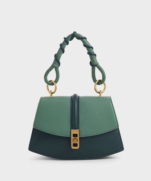 CHARLES & KEITH（チャールズ & キース）の「コイルド トップハンドル 