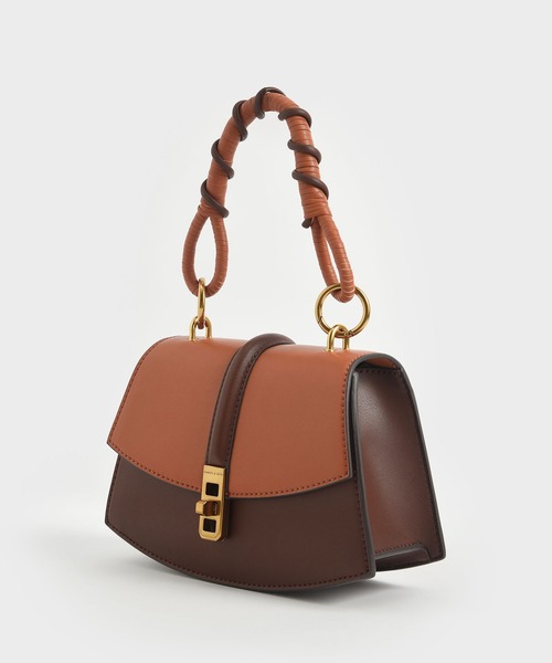 CHARLES & KEITH（チャールズ & キース）の「コイルド トップハンドル 