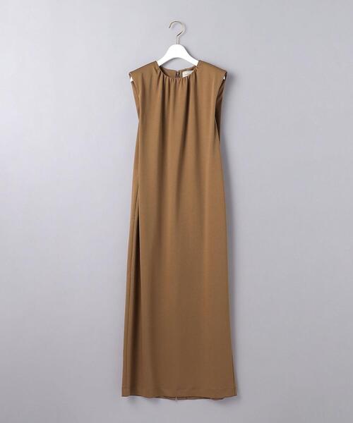 UNITED ARROWS（ユナイテッドアローズ）の「UBCC PONTE Iライン ワンピース◆（ワンピース・レディース・ブラック/ブラウン・36/38）」の11枚目の写真