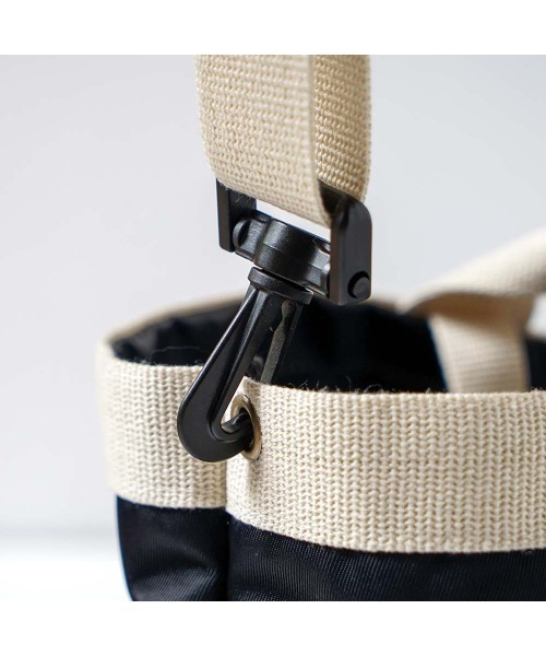 10mois（ディモワ）の「10mois PATTO SATTO TOTE Chotto Tall　N-line（マザーズバッグ・レディース・ブラック・ONE SIZE）」の14枚目の写真