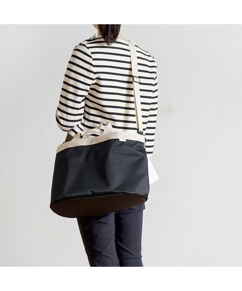 10mois（ディモワ）の「10mois PATTO SATTO TOTE Chotto Tall　N-line（マザーズバッグ・レディース・ブラック・ONE SIZE）」の7枚目の写真