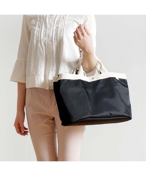 10mois（ディモワ）の「10mois PATTO SATTO TOTE Chotto Tall　N-line（マザーズバッグ・レディース・ブラック・ONE SIZE）」の5枚目の写真