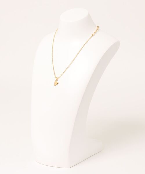 SLOBE IENA（スローブイエナ）の「【VELATTI/ヴェラッティ】 HEART PENDANTネックレス◆（ネックレス・レディース・ゴールド・FREE）」の3枚目の写真