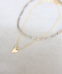 SLOBE IENA | 【VELATTI/ヴェラッティ】 HEART PENDANTネックレス◆(ネックレス)