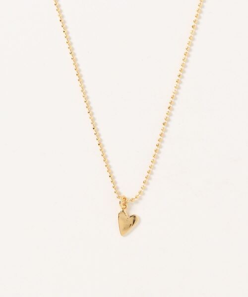 SLOBE IENA（スローブイエナ）の「【VELATTI/ヴェラッティ】 HEART PENDANTネックレス◆（ネックレス・レディース・ゴールド・FREE）」の6枚目の写真