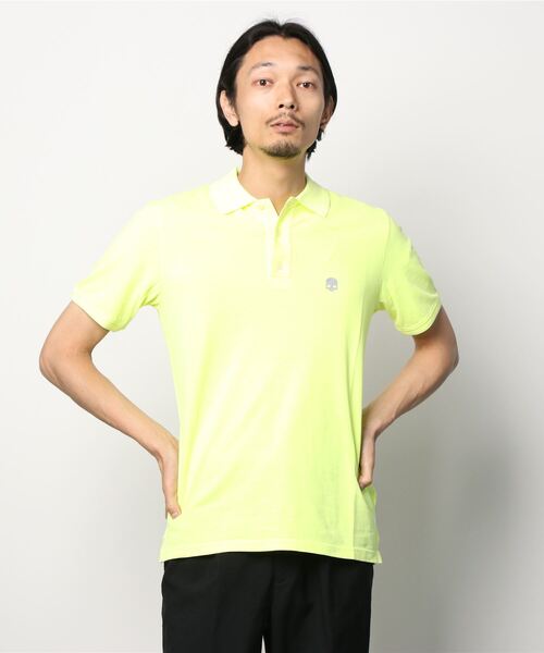 《HYDROGEN/ハイドロゲン》リフレックス スカル ポロシャツ/REFLEX SKULL POLO