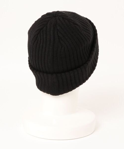 RASVOA(ラスボア)の「リブニットビーニー(ニットキャップ/ビーニー・レディース・ブラック/グリーン/アイボリー・FREE)」の4枚目の写真