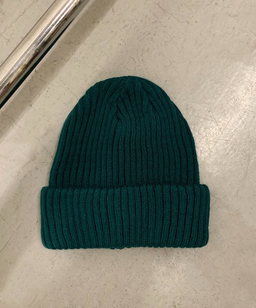 RASVOA(ラスボア)の「リブニットビーニー(ニットキャップ/ビーニー・レディース・ブラック/グリーン/アイボリー・FREE)」の3枚目の写真