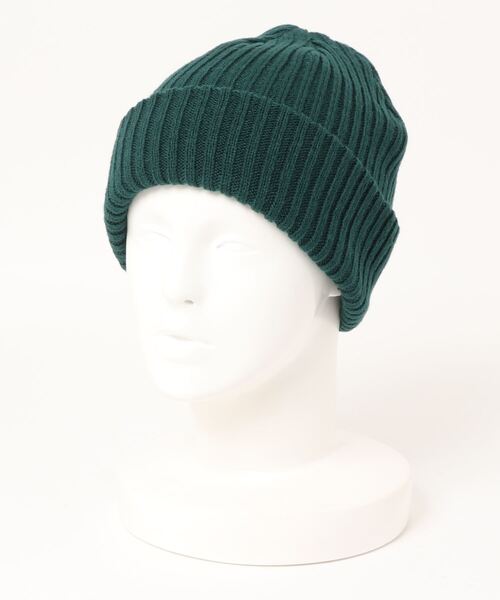 RASVOA(ラスボア)の「リブニットビーニー(ニットキャップ/ビーニー・レディース・ブラック/グリーン/アイボリー・FREE)」の7枚目の写真
