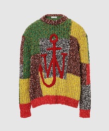 ANCHOR PATCHWORK CREWNECK JUMPER