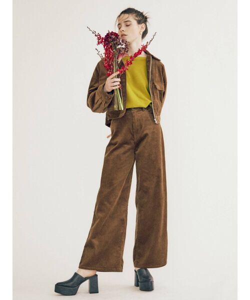 EVRIS（エヴリス）の「ボリュームスリーブニットトップス（ニット/セーター・レディース・ブラック/グリーン/アイボリー・FREE）」の16枚目の写真