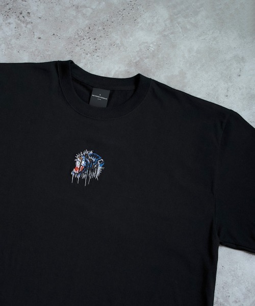 WESTBOY（ウエストボーイ）の「【NEVEREVERBAD】Melted Tiger Embroidered T-shirt NV21S203TP（Tシャツ/カットソー・メンズ・ブラック/ホワイト・L/XL）」の8枚目の写真
