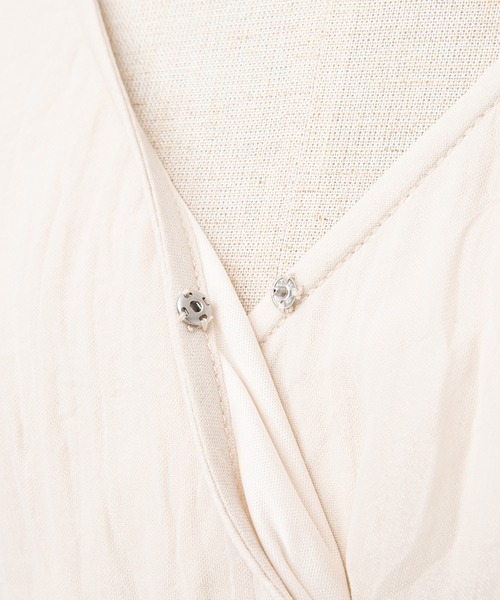 one after another NICE CLAUP（ワンアフターアナザーナイスクラップ）の「ラッフルワンピース（ワンピース・レディース・ブラック/アイボリー・FREE）」の20枚目の写真