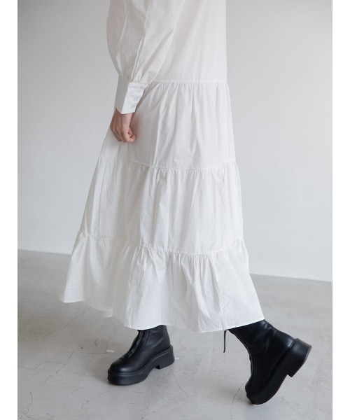 Ayla（アイラ）の「classical shirt onepiece（ワンピース・レディース・ホワイト・FREE）」の16枚目の写真