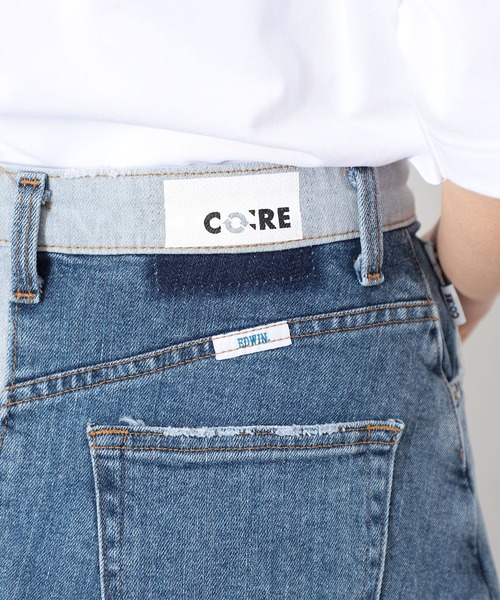 EDWIN（エドウィン）の「EDWIN /エドウイン CORE サスティナブル デニムスカート（デニムスカート・レディース・ライトブルー・SMALL/MEDIUM/LARGE/X-SMALL）」の9枚目の写真